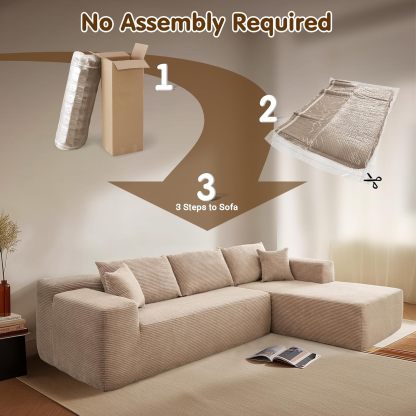 💥Last Day $39! 🔥Ovios Modular Cloud Sectional Sofa