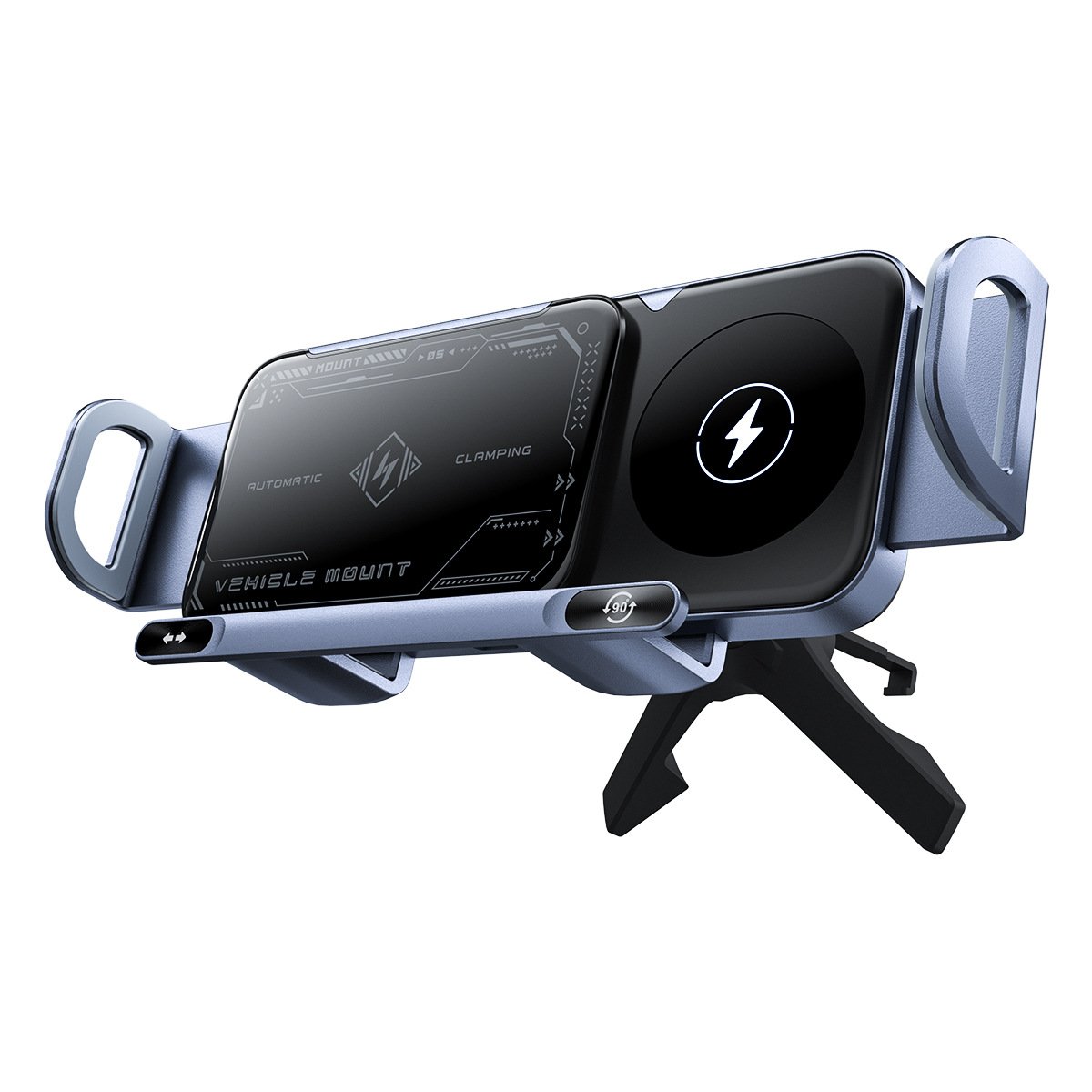 📱🚗Car mobile phone holder, electric induction wireless fast charging holder