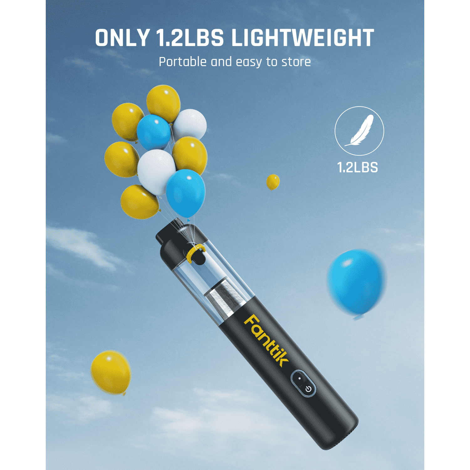 Fanttik Slim V8 Cordless Car Vacuum