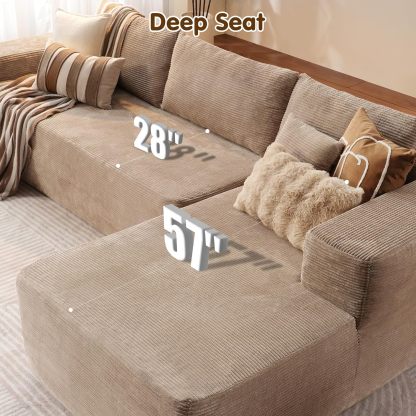 💥Last Day $39! 🔥Ovios Modular Cloud Sectional Sofa
