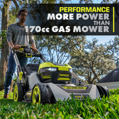 40V HP BRUSHLESS 21" SELF-PROPELLED AWD MULTI-BLADE MOWER KIT