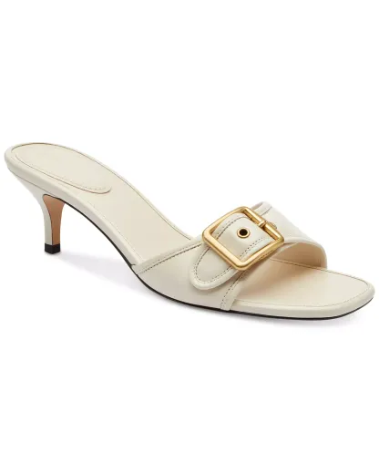 Margot Slip-On Kitten Heel Sandals