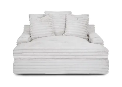 （ Last 49 items）Comfy Upholstered Chaise Lounge Sofa