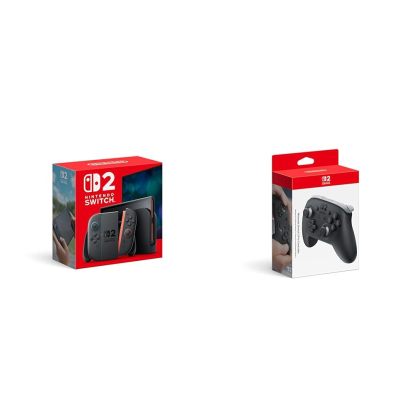 Switch 2 System with Super Mario Galaxy + Super Mario Galaxy 2 Bundle