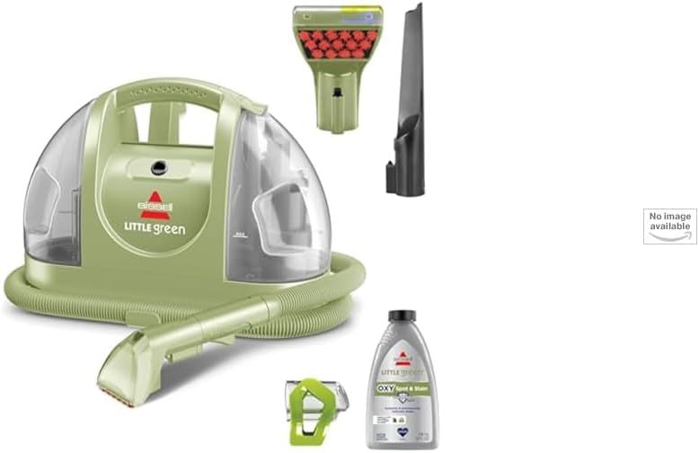 BISSELL Little Green Multi-Purpose Portable Carpet and Upholstery Cleaner, Car and Auto Detailer, with Exclusive Specialty Tools, Green, 1400B