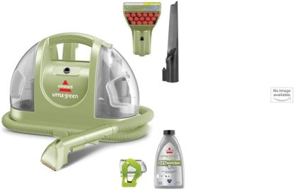 BISSELL Little Green Multi-Purpose Portable Carpet and Upholstery Cleaner, Car and Auto Detailer, with Exclusive Specialty Tools, Green, 1400B