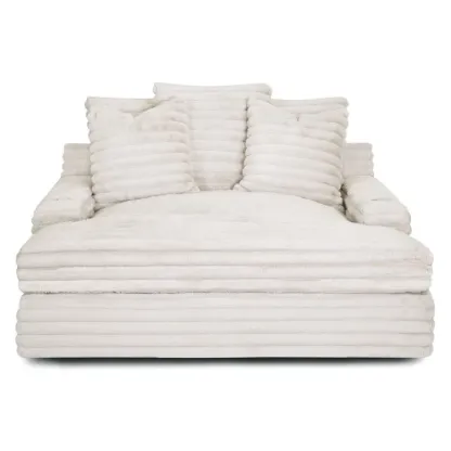 （ Last 49 items）Comfy Upholstered Chaise Lounge Sofa