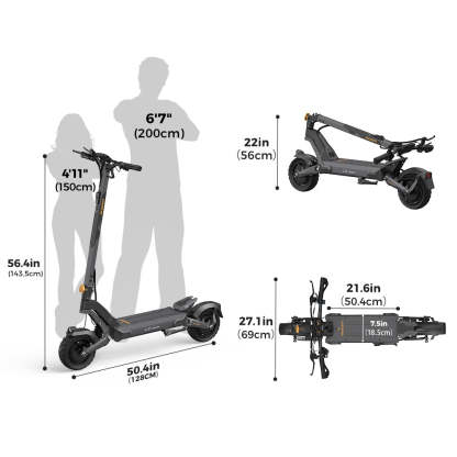 Ausom L2 Max Dual Motor E-scooter
