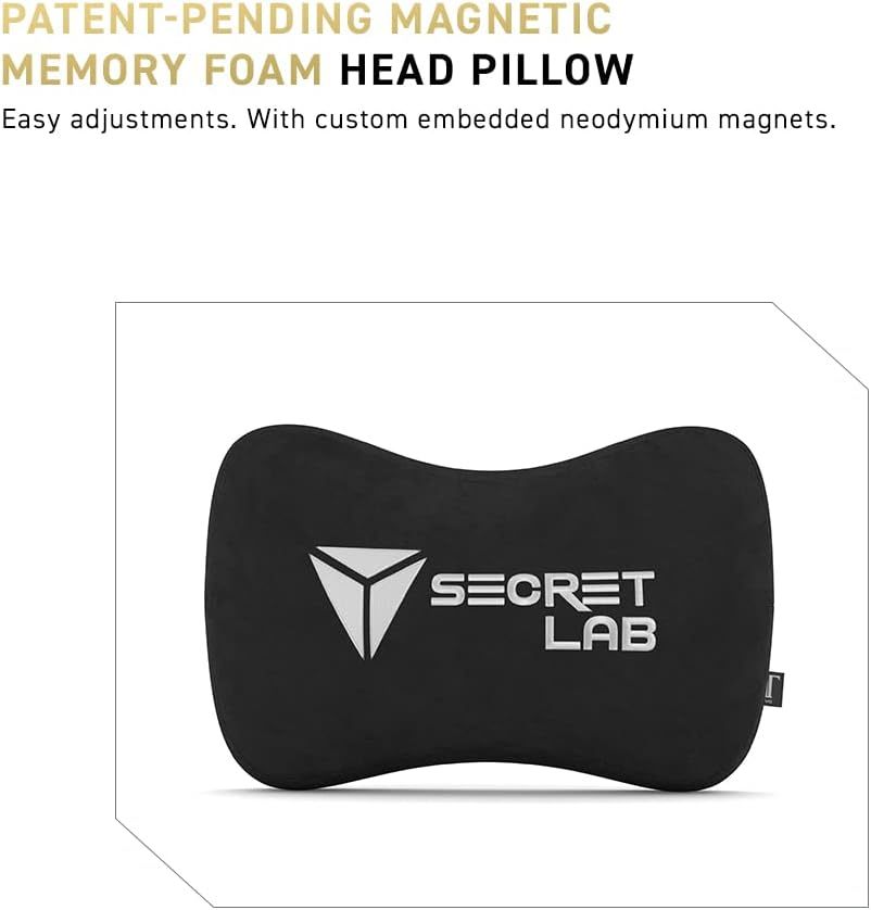 Secretlab Titan Evo Cookies & Cream Gaming Chair - Reclining, Ergonomic & Heavy Duty Computer Chair with 4D Armrests, Magnetic Head Pillow & Lumbar Support - Big and Tall 395 lbs - Gray - Fabric