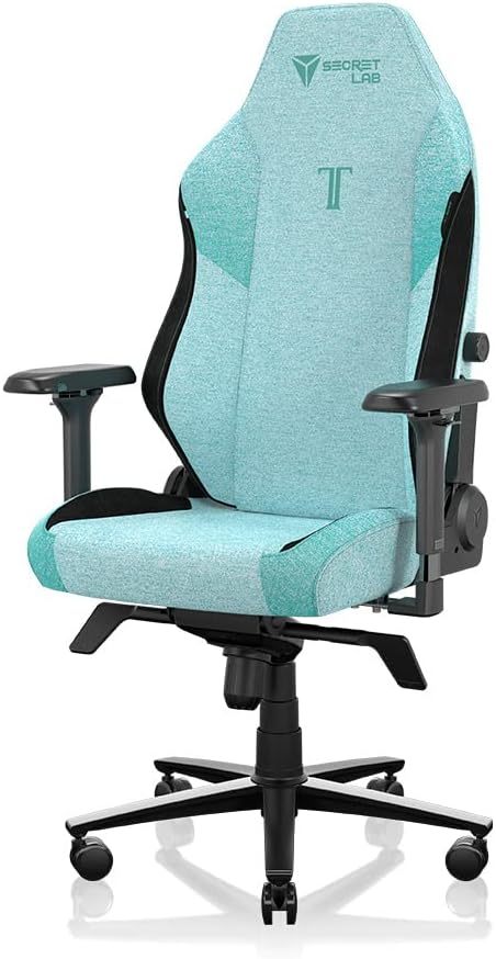 Secretlab Titan Evo Cookies & Cream Gaming Chair - Reclining, Ergonomic & Heavy Duty Computer Chair with 4D Armrests, Magnetic Head Pillow & Lumbar Support - Big and Tall 395 lbs - Gray - Fabric