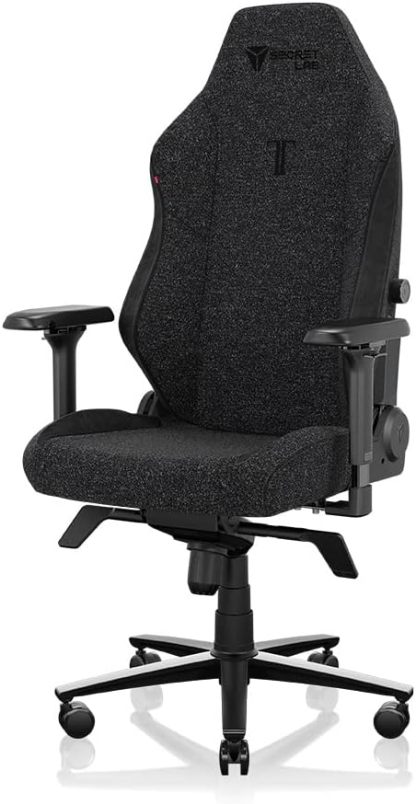 Secretlab Titan Evo Cookies & Cream Gaming Chair - Reclining, Ergonomic & Heavy Duty Computer Chair with 4D Armrests, Magnetic Head Pillow & Lumbar Support - Big and Tall 395 lbs - Gray - Fabric