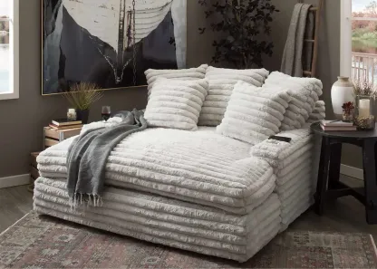 （ Last 49 items）Comfy Upholstered Chaise Lounge Sofa