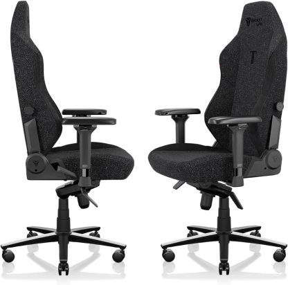 Secretlab Titan Evo Cookies & Cream Gaming Chair - Reclining, Ergonomic & Heavy Duty Computer Chair with 4D Armrests, Magnetic Head Pillow & Lumbar Support - Big and Tall 395 lbs - Gray - Fabric