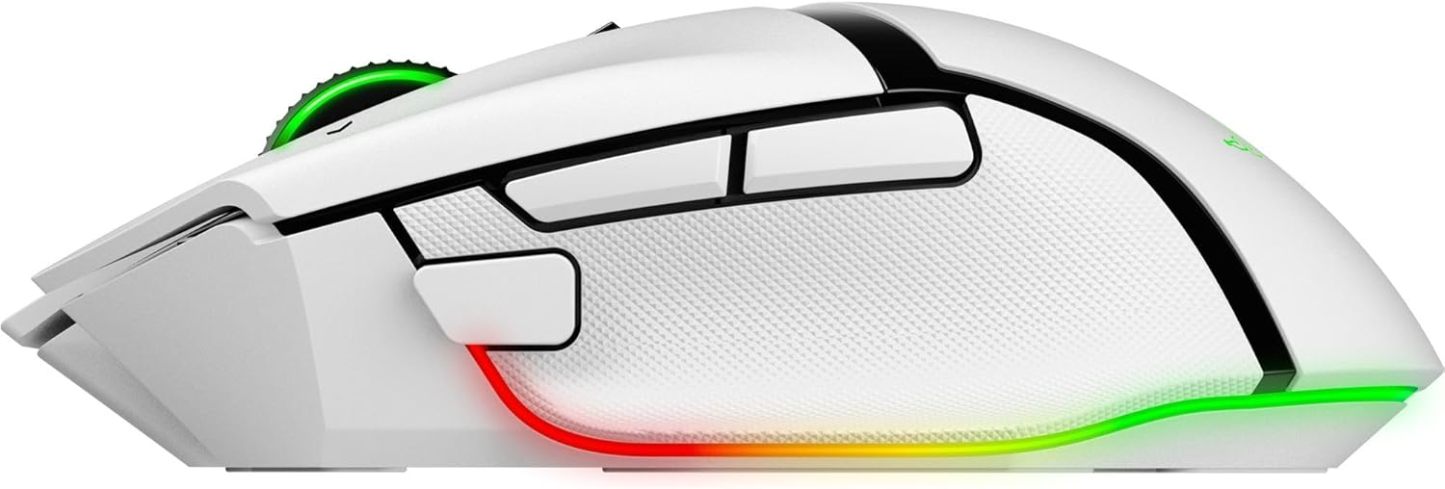  Basilisk V3 Pro 35K Wireless Gaming Mouse: HyperScroll Tilt Wheel - 35K DPI Optical Sensor Gen 2-13 Customizable Controls - Chroma RGB - Optical Switches Gen 3 - Up to 140 Hr Battery - Black