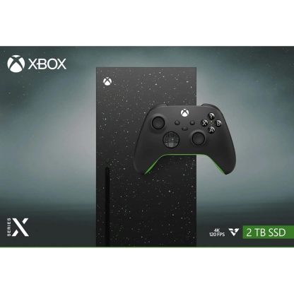 Xbox Series X 2 TB Disc Drive Galaxy Black Special Edition Bundle Includes Special Edition Wireless Controller