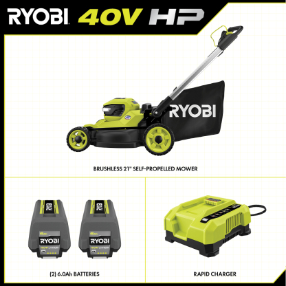 40V HP BRUSHLESS 21" SELF-PROPELLED MOWER KIT