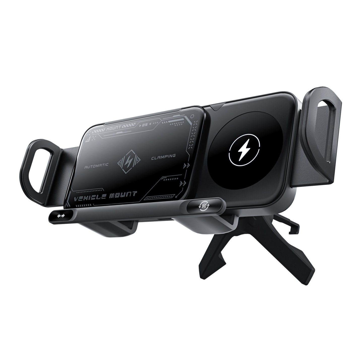 📱🚗Car mobile phone holder, electric induction wireless fast charging holder