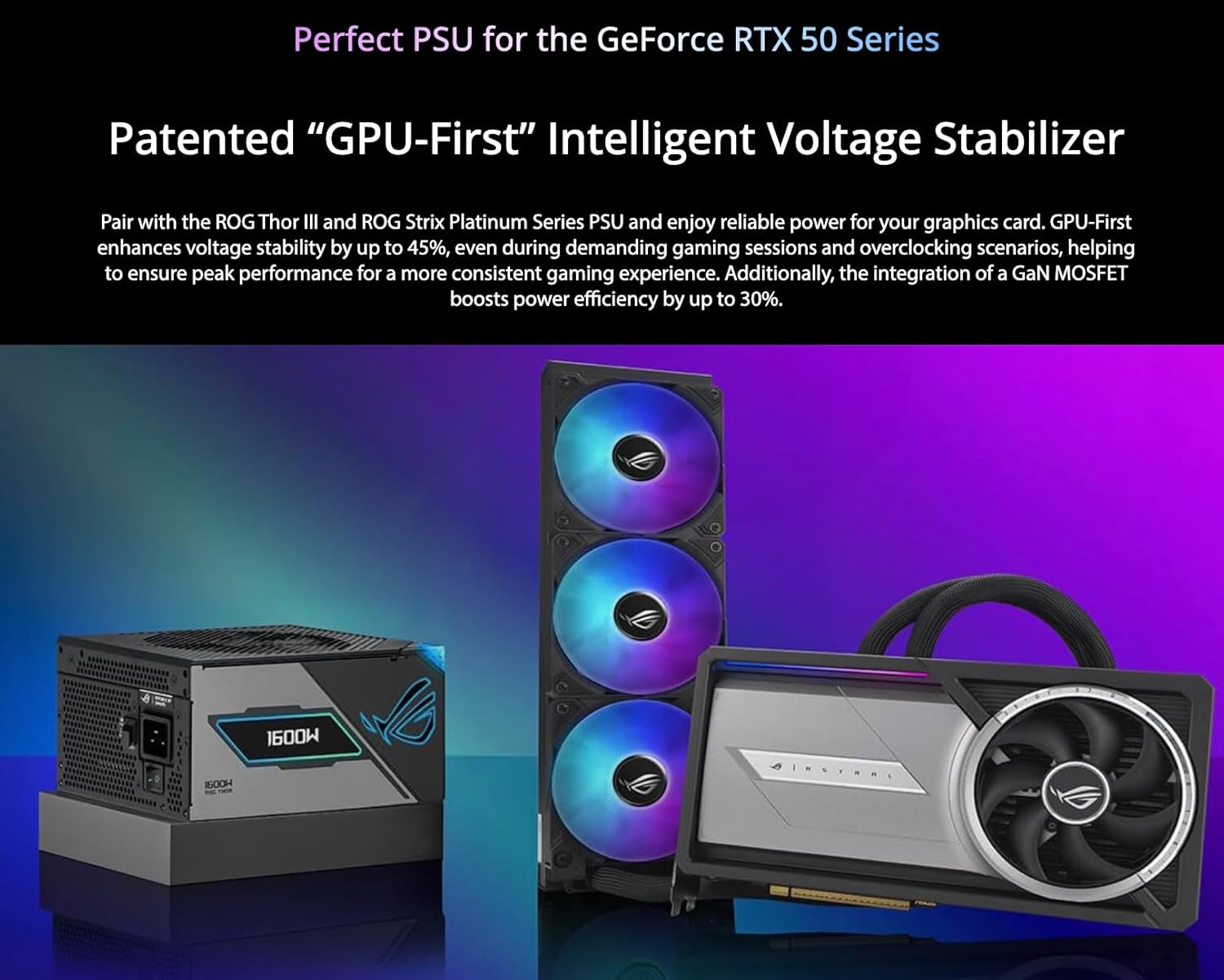 GeForce RTX 5090 Astral LC Overclocked Liquid Cooled 32GB GDDR7 PCIe 5.0 Graphics Card, 7680 x 4320 Maximum Resolution, Full Height, Triple Slot