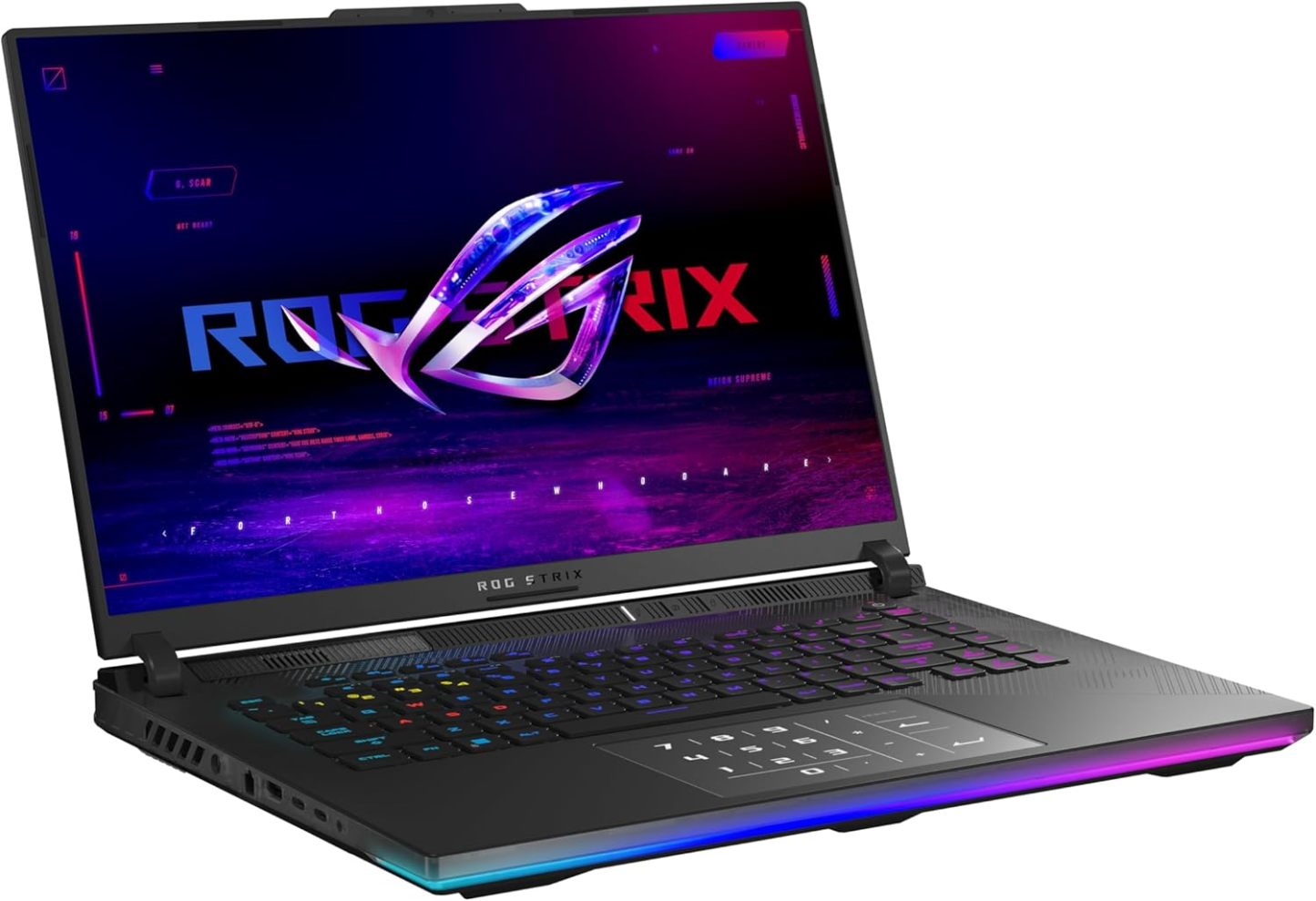  ROG Strix SCAR 16 (2025) Gaming Laptop, 16” ROG Nebula HDR 16:10 2.5K 240Hz/3ms, NVIDIA GeForce RTX 5080, Intel Core Ultra 9 275HX, 32GB DDR5, 2TB PCIe Gen 4 SSD, Wi-Fi 7, Win 11 Pro, G635LW-XS97