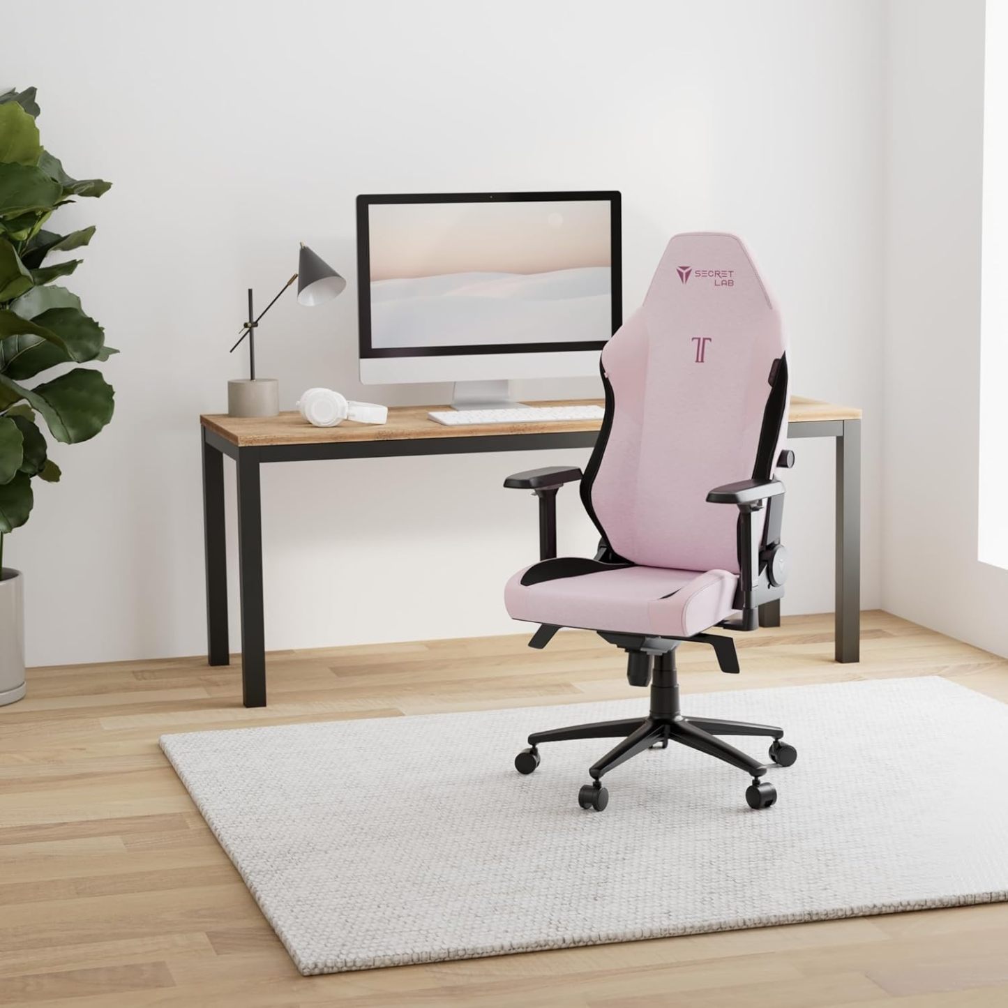 Secretlab Titan Evo Cookies & Cream Gaming Chair - Reclining, Ergonomic & Heavy Duty Computer Chair with 4D Armrests, Magnetic Head Pillow & Lumbar Support - Big and Tall 395 lbs - Gray - Fabric