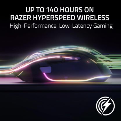  Basilisk V3 Pro 35K Wireless Gaming Mouse: HyperScroll Tilt Wheel - 35K DPI Optical Sensor Gen 2-13 Customizable Controls - Chroma RGB - Optical Switches Gen 3 - Up to 140 Hr Battery - Black