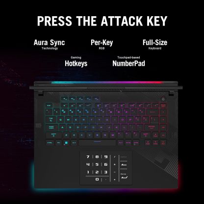  ROG Strix SCAR 16 (2025) Gaming Laptop, 16” ROG Nebula HDR 16:10 2.5K 240Hz/3ms, NVIDIA GeForce RTX 5080, Intel Core Ultra 9 275HX, 32GB DDR5, 2TB PCIe Gen 4 SSD, Wi-Fi 7, Win 11 Pro, G635LW-XS97