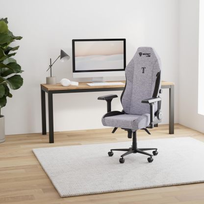 Secretlab Titan Evo Cookies & Cream Gaming Chair - Reclining, Ergonomic & Heavy Duty Computer Chair with 4D Armrests, Magnetic Head Pillow & Lumbar Support - Big and Tall 395 lbs - Gray - Fabric