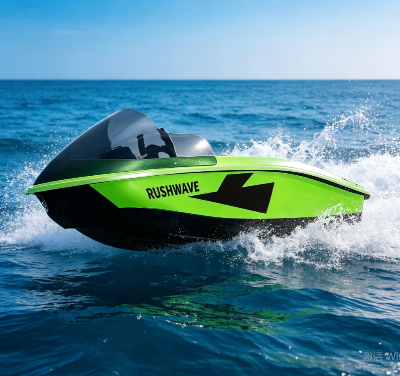 RUSH WAVE |2026NEW| Electric Go Kart Boat| 16KW Mini Jet Boat | V1