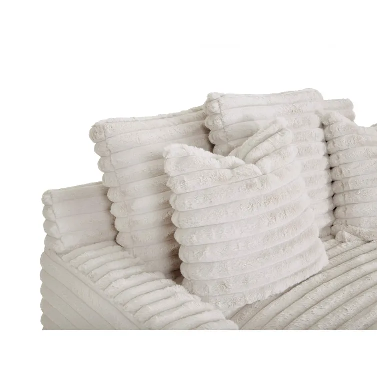 （ Last 49 items）Comfy Upholstered Chaise Lounge Sofa