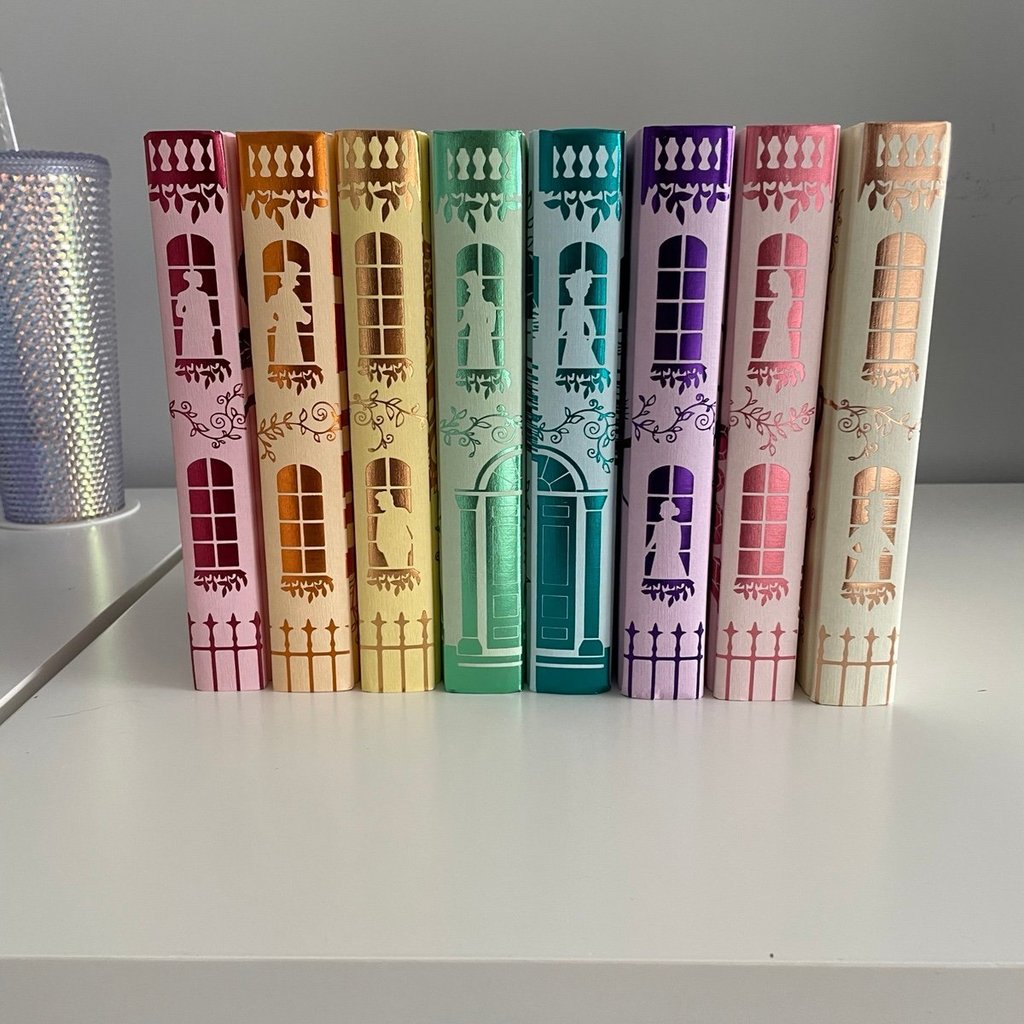 🔥Limited Edition Illumicrate Bridgerton set