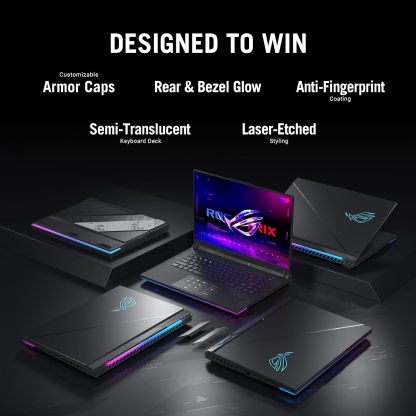  ROG Strix SCAR 16 (2025) Gaming Laptop, 16” ROG Nebula HDR 16:10 2.5K 240Hz/3ms, NVIDIA GeForce RTX 5080, Intel Core Ultra 9 275HX, 32GB DDR5, 2TB PCIe Gen 4 SSD, Wi-Fi 7, Win 11 Pro, G635LW-XS97