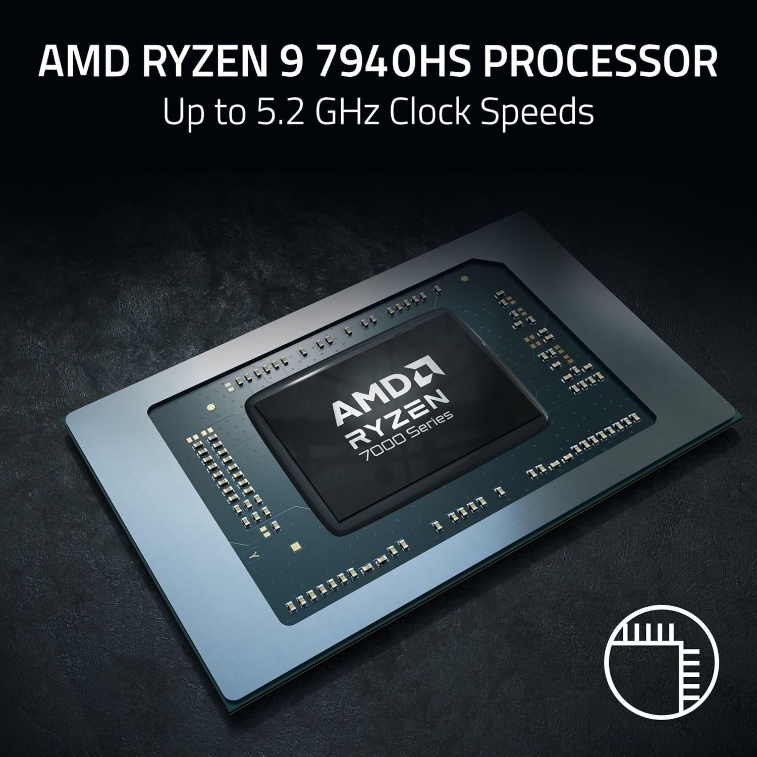 Blade 14 Gaming Laptop: AMD Ryzen 9 7940HS CPU - NVIDIA GeForce RTX 4070 GPU - 14" 16:10 QHD+ 240Hz -16GB DDR5 RAM - 1TB SSD - Windows 11 - Vapor Chamber Cooling - Chroma RGB