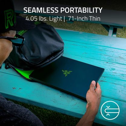 Blade 14 Gaming Laptop: AMD Ryzen 9 7940HS CPU - NVIDIA GeForce RTX 4070 GPU - 14" 16:10 QHD+ 240Hz -16GB DDR5 RAM - 1TB SSD - Windows 11 - Vapor Chamber Cooling - Chroma RGB