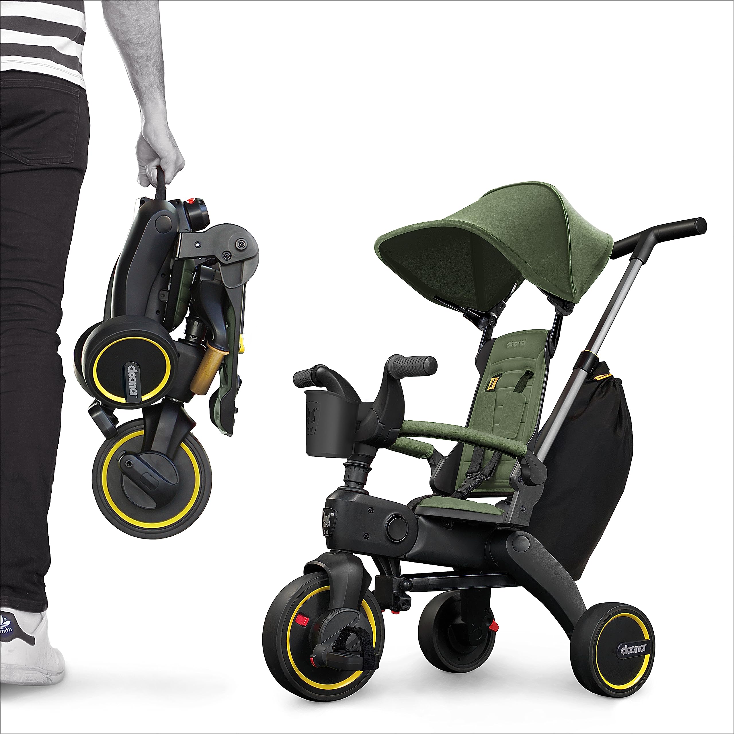 🛴Premium Foldable Trike for Toddlers, Toddler Tricycle Stroller