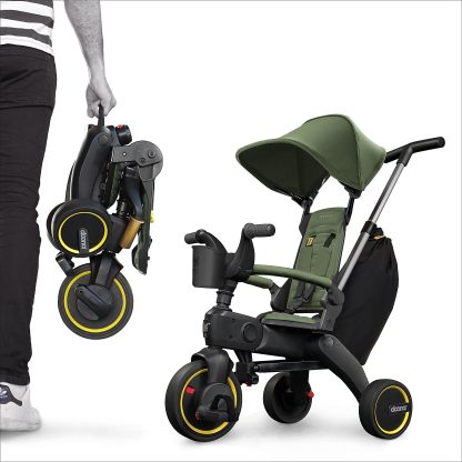 🛴Premium Foldable Trike for Toddlers, Toddler Tricycle Stroller
