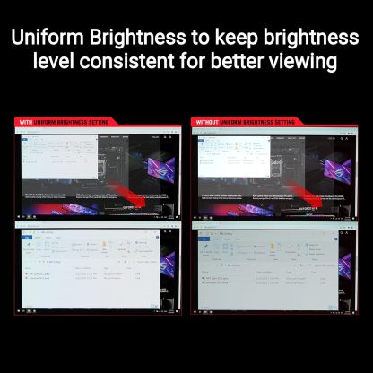  ROG Swift 27” 4K QD-OLED Gaming Monitor (PG27UCDM) - 240Hz, 0.03ms, Custom Heatsink, Neo Proximity Sensor, G-SYNC Compatible, 99% DCI-P3, True 10-bit color, DisplayPort 2.1a UHBR20, 3 yr warranty
