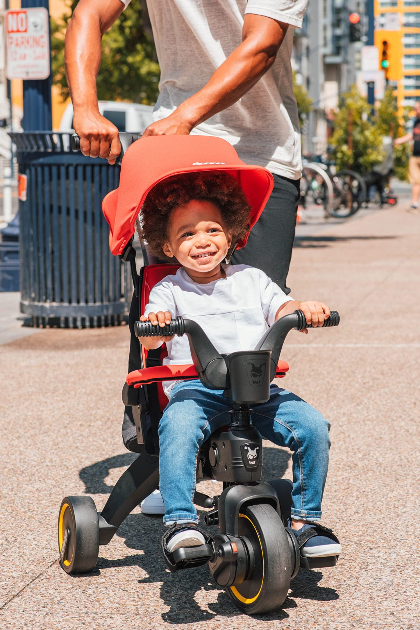 🛴Premium Foldable Trike for Toddlers, Toddler Tricycle Stroller