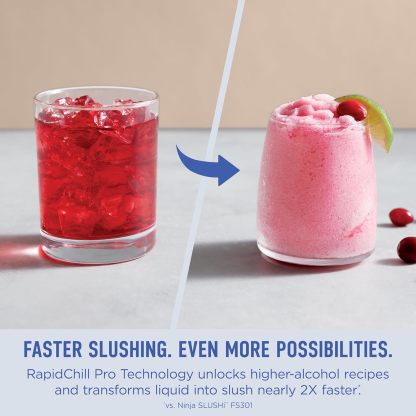 Ninja SLUSHi Max | XXL Smart Frozen Drink Maker | Exclusive Smart Technology | Party-Sized 150oz Capacity | No Ice Needed | 6 Programs | Perfect Temp & Texture up to 12 hours | Soft Sage | FS605SG