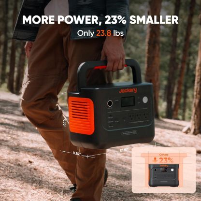 Jackery Explorer 1000 v2 Portable Power Station,1070Wh LiFePO4 Battery,1500W AC/100W USB-C Output, 1 Hr Fast Charge, Solar Generator for Camping,Emergency, RV, Off-Grid Living(Solar Panel Optional)