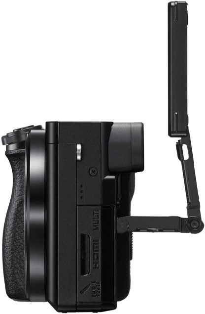 Alpha A6100 Mirrorless Camera with 16-50mm Zoom Lens, Black (ILCE6100L/B)