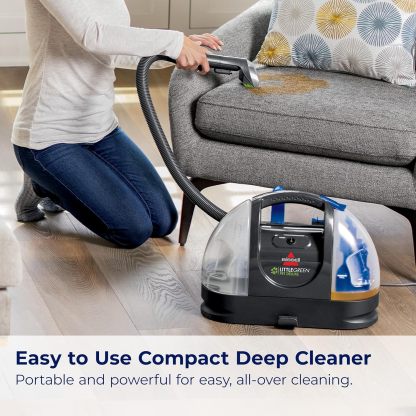 BISSELL Little Green Multi-Purpose Portable Carpet and Upholstery Cleaner, Car and Auto Detailer, with Exclusive Specialty Tools, Green, 1400B