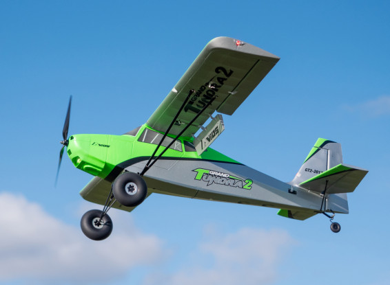 Avios (PNF) Grand Tundra 2 STOL Sports Plane EPO 1700mm (Green/Silver)