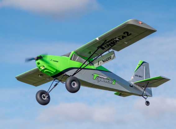 Avios (PNF) Grand Tundra 2 STOL Sports Plane EPO 1700mm (Green/Silver)