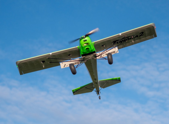 Avios (PNF) Grand Tundra 2 STOL Sports Plane EPO 1700mm (Green/Silver)