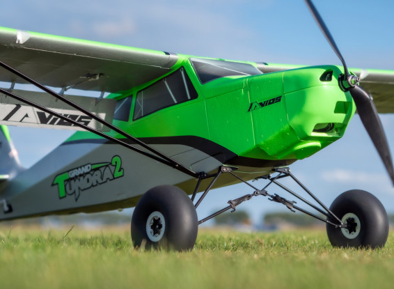 Avios (PNF) Grand Tundra 2 STOL Sports Plane EPO 1700mm (Green/Silver)