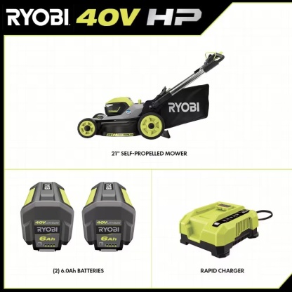 40V HP BRUSHLESS 21" SELF-PROPELLED AWD MULTI-BLADE MOWER KIT