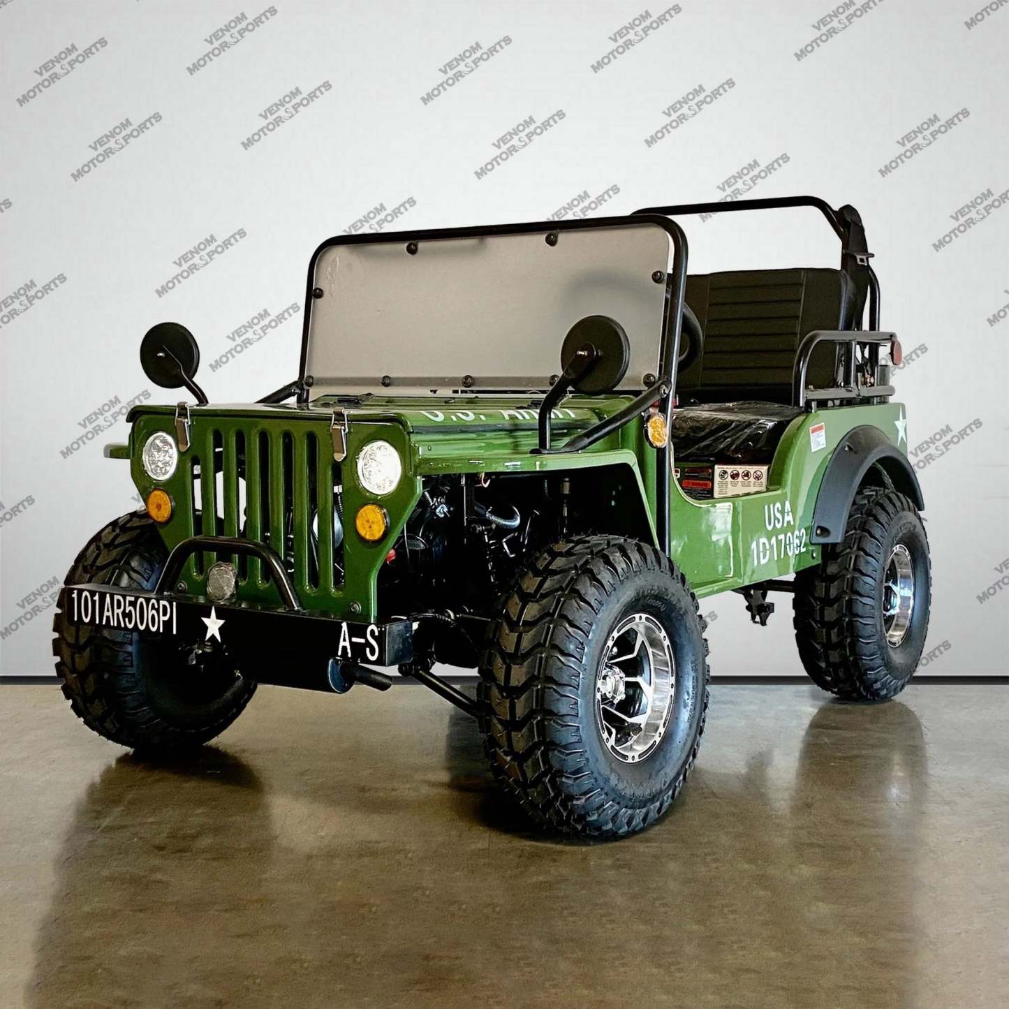 Mini Jeep | 125cc | 2 Seater | Willys Edition | 3 Speed