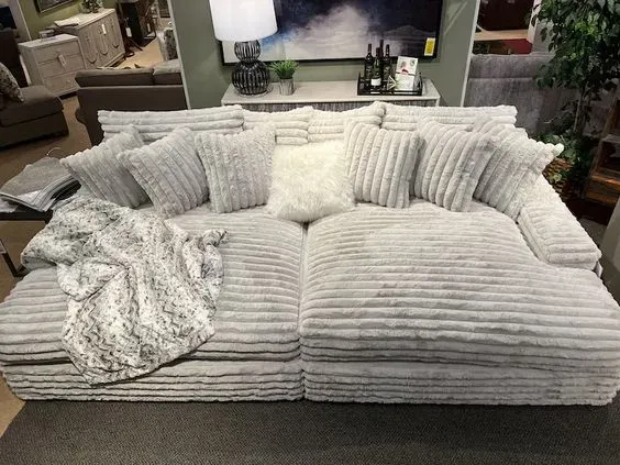 （ Last 49 items）Comfy Upholstered Chaise Lounge Sofa