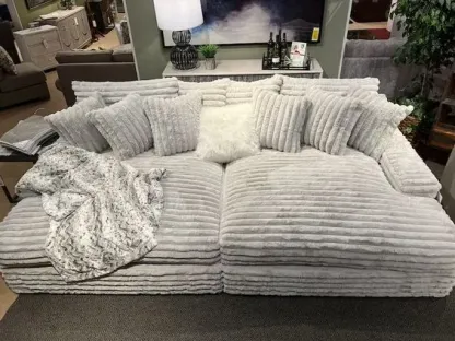 （ Last 49 items）Comfy Upholstered Chaise Lounge Sofa