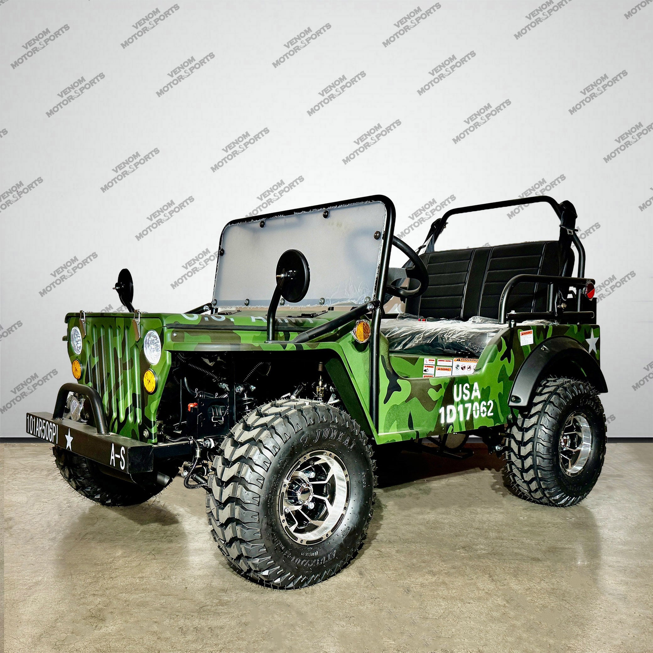 Mini Jeep | 125cc | 2 Seater | Willys Edition | 3 Speed